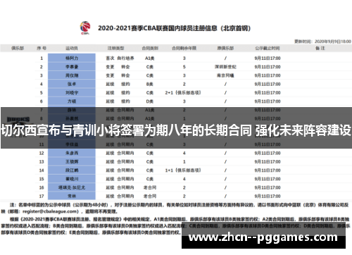 切尔西宣布与青训小将签署为期八年的长期合同 强化未来阵容建设